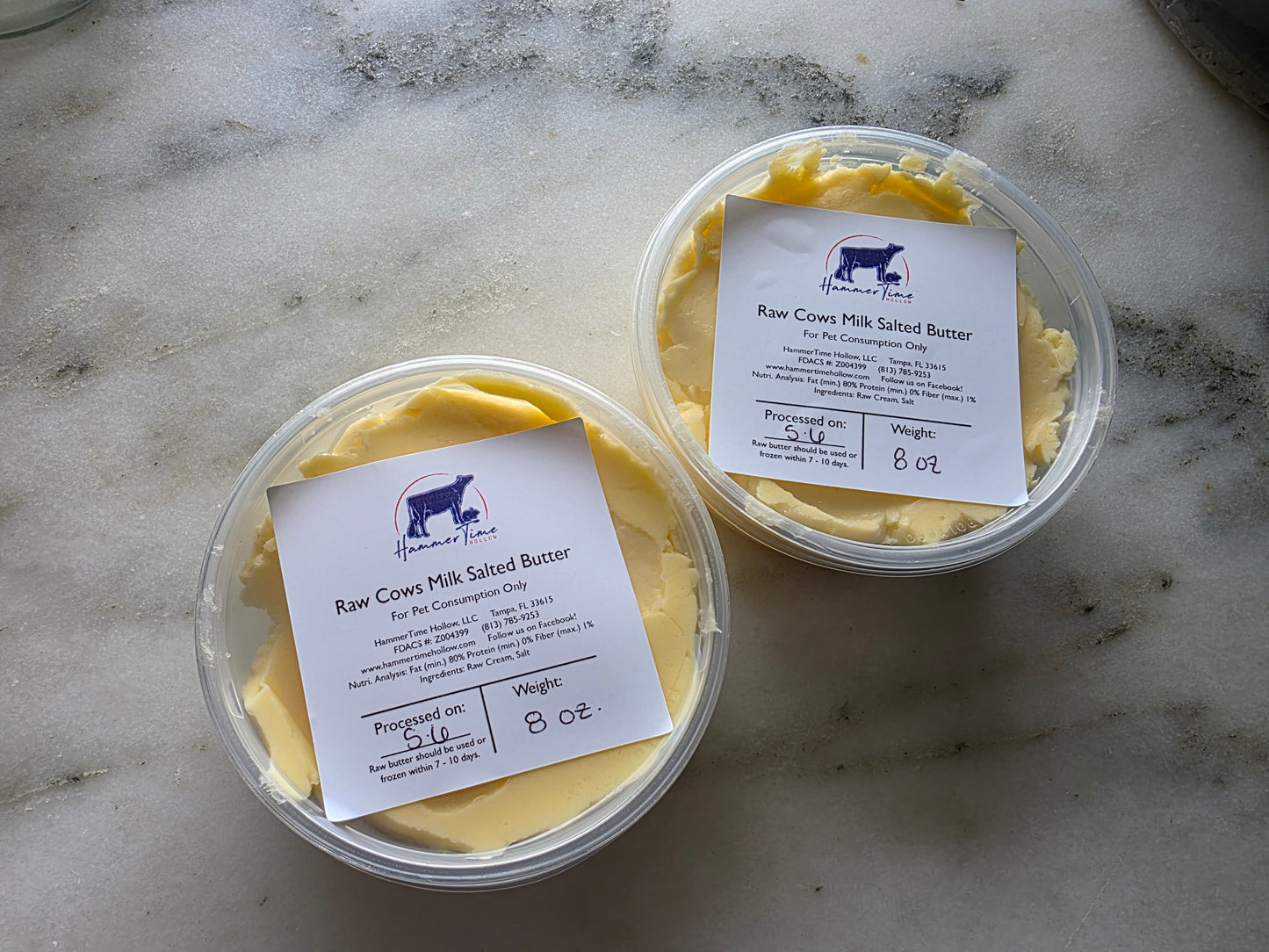 Raw Cows Milk Butter - 8 oz.