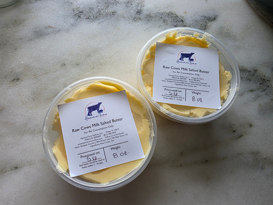 Raw Cows Milk Butter - 8 oz.